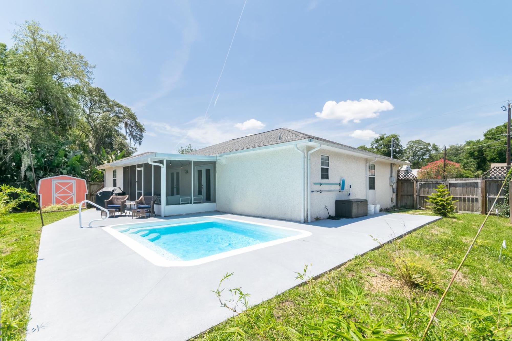 Villa St Augustine Retreat - Pool, Bbq And Private Yard St. Augustine Esterno foto